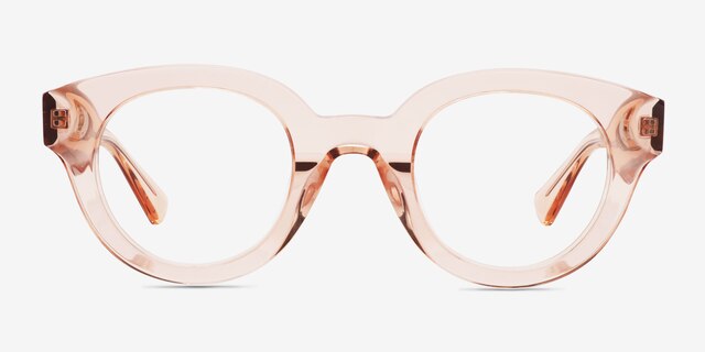 Gillis Coral AcetateEyeglass Frames from EyeBuyDirect, Front View