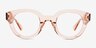 Gillis Coral AcetateEyeglass Frames from EyeBuyDirect, Front View