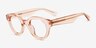 Gillis Coral AcetateEyeglass Frames from EyeBuyDirect, Angle View