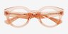 Gillis Coral AcetateEyeglass Frames from EyeBuyDirect, Closed View