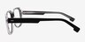 Benedict Black AcetateEyeglass Frames from EyeBuyDirect, Side View