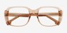 Benedict Brown AcetateEyeglass Frames from EyeBuyDirect, Closed View