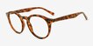 Balta Tortoise PlasticEyeglass Frames from EyeBuyDirect, Angle View