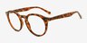 Balta Tortoise PlasticEyeglass Frames from EyeBuyDirect, Angle View