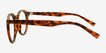 Balta Tortoise PlasticEyeglass Frames from EyeBuyDirect, Side View