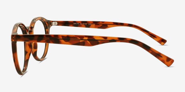 Balta Tortoise PlasticEyeglass Frames from EyeBuyDirect, Side View