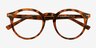 Balta Tortoise PlasticEyeglass Frames from EyeBuyDirect, Closed View