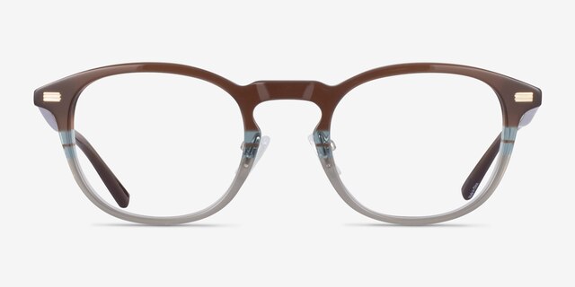 Splendor Brown AcetateEyeglass Frames from EyeBuyDirect, Front View