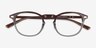 Splendor Brown AcetateEyeglass Frames from EyeBuyDirect, Closed View