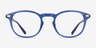 Splendor Blue AcetateEyeglass Frames from EyeBuyDirect, Front View