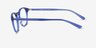Splendor Blue AcetateEyeglass Frames from EyeBuyDirect, Side View
