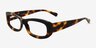 Folklore Écailles AcétateMontures de lunettes de vue d'EyeBuyDirect, Vue d'Angle