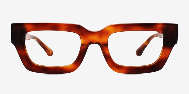 Vespera Écailles AcétateMontures de lunettes de vue d'EyeBuyDirect, Vue de Face