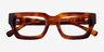 Vespera Écailles AcétateMontures de lunettes de vue d'EyeBuyDirect, Vue Rapprochée