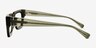 Vespera Green AcetateEyeglass Frames from EyeBuyDirect, Side View