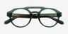Reverie Green AcetateEyeglass Frames from EyeBuyDirect, Closed View