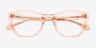 Odyssey Pink AcetateEyeglass Frames from EyeBuyDirect, Closed View