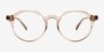 Monarda Champagne AcétateMontures de lunettes de vue d'EyeBuyDirect, Vue de Face
