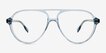 Verbena Blue Alternative MaterialsEyeglass Frames from EyeBuyDirect, Front View