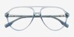 Verbena Blue Alternative MaterialsEyeglass Frames from EyeBuyDirect, Closed View
