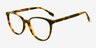 Yarrow Écailles AcétateMontures de lunettes de vue d'EyeBuyDirect, Vue d'Angle