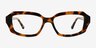 Caladium Écailles AcétateMontures de lunettes de vue d'EyeBuyDirect, Vue de Face