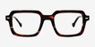 Quinlan Tortoise Alternative MaterialsEyeglass Frames from EyeBuyDirect, Front View