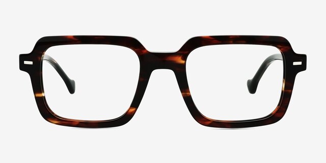 Quinlan Tortoise AcetateEyeglass Frames from EyeBuyDirect, Front View