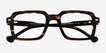 Quinlan Tortoise Alternative MaterialsEyeglass Frames from EyeBuyDirect, Closed View