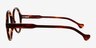 Ashford Écailles AcétateMontures de lunettes de vue d'EyeBuyDirect, Vue de Côté