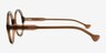 Ashford Brown AcetateEyeglass Frames from EyeBuyDirect, Side View