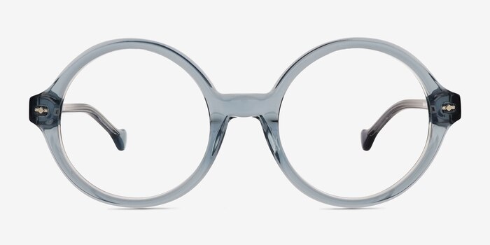 Ashford Bleu Acétate Montures de lunettes de vue d'EyeBuyDirect