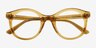 Hawkins Yellow AcetateEyeglass Frames from EyeBuyDirect, Closed View