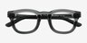 Harrington Gris AcétateMontures de lunettes de vue d'EyeBuyDirect, Vue Rapprochée