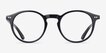 Envelope Black AcetateEyeglass Frames from EyeBuyDirect, Front View