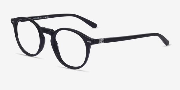 Black Envelope -  Acetate Eyeglasses