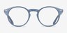 Envelope Blue AcetateEyeglass Frames from EyeBuyDirect, Front View