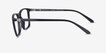 Tranquil Black PlasticEyeglass Frames from EyeBuyDirect, Side View