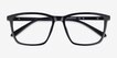 Tranquil Black PlasticEyeglass Frames from EyeBuyDirect, Closed View