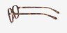 Restore Tortoise AcetateEyeglass Frames from EyeBuyDirect, Side View