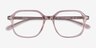 Restore Pink AcetateEyeglass Frames from EyeBuyDirect, Closed View