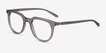 Repose Gray AcetateEyeglass Frames from EyeBuyDirect, Angle View
