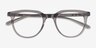Repose Gray AcetateEyeglass Frames from EyeBuyDirect, Closed View