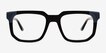 Nyx Black Blue AcetateEyeglass Frames from EyeBuyDirect, Front View