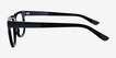 Nyx Black Blue AcetateEyeglass Frames from EyeBuyDirect, Side View