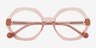 Cirius Pink AcetateEyeglass Frames from EyeBuyDirect, Closed View
