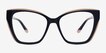 Elix Navy AcetateEyeglass Frames from EyeBuyDirect, Front View