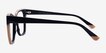 Elix Navy AcetateEyeglass Frames from EyeBuyDirect, Side View