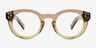 Morla Gradient Brown AcétateMontures de lunettes de vue d'EyeBuyDirect, Vue de Face