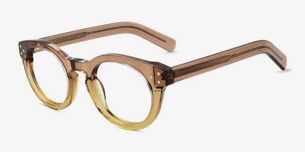 Gradient Brown Morla -  Acetate Eyeglasses